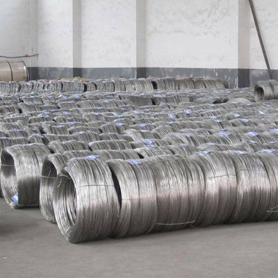 O zinco revestiu o fio mergulhado quente galvanizado Rod 0.3mm do soldado da categoria 304 de aço inoxidável do fio o calibre 12 17 18