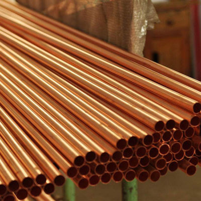 astm b152 c11000 HSn70-1 Red Copper Round Pipes For Plumbing Refrigeration Building